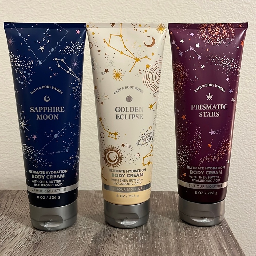 Bath and Body Works Celestial Body Cream Trio DISCONTINUED!